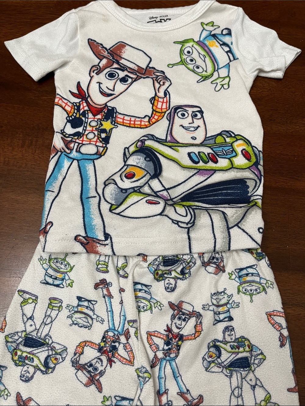 Disney Toy Story Kids PJ Set with Woody & Buzz - Toddler Boy